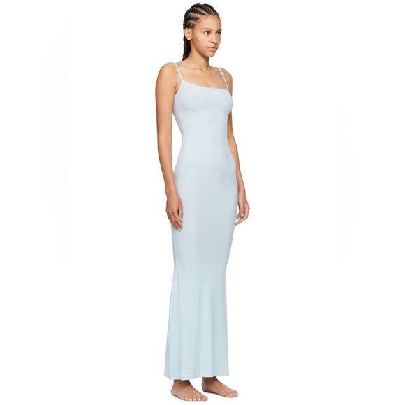 Soft lounge long slip dress - Picture 2 of 4